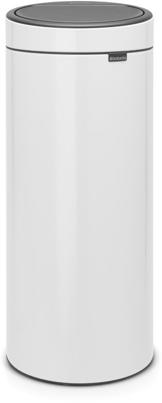 Brabantia Roska Astia Touch Bin 30L White Netrauta Fi