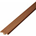 T-lista Bjelin Woodura 10x44x2400mm, HDF ja tammi, lakattu, Terra Brown