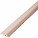 Eritasolista Bjelin Woodura 12x44x2400mm, HDF ja tammi, Powder White