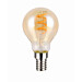 LED-lamppu Trio E14, filament vakiokupu 4W, 150lm 1800K, ruskea, switch dimmer