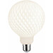 LED-filamenttilamppu Paulmann Lampion Globe, G125, E27, 400lm, 4.3W, 3000K, himmennettävä, valkoinen kenno