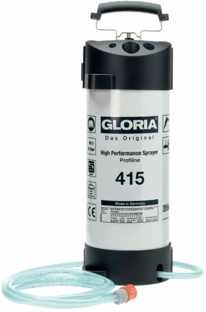 Vedensyöttölaite Gloria Typ 415, 10L, terässäiliöllä