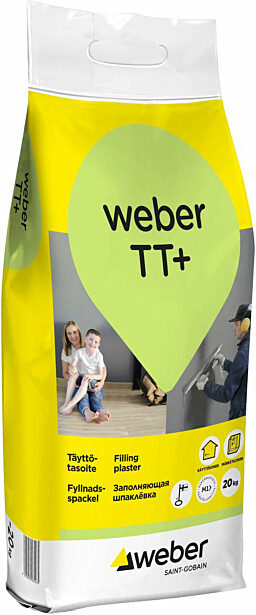 Täyttötasoite Weber Vetonit TT+, 20 kg