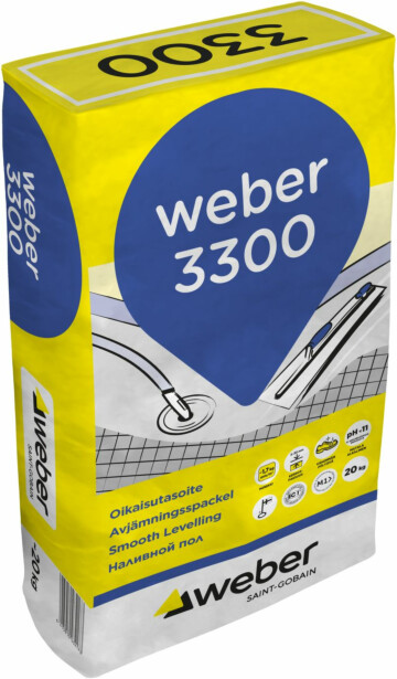 Oikaisutasoite Weber Vetonit 3300, 20 kg