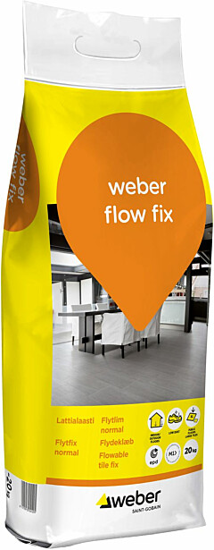 Lattialaasti Weber Flow Fix, 20kg