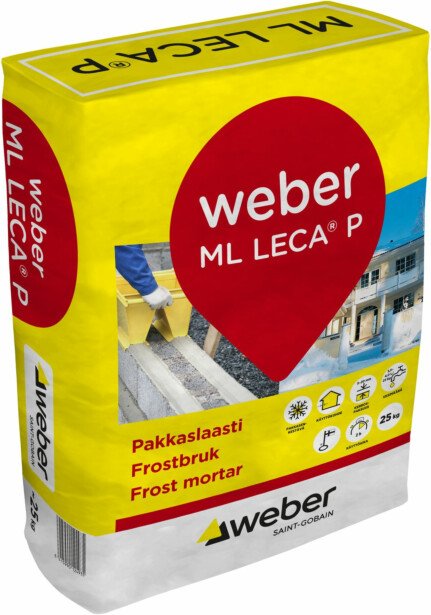 Pakkaslaasti Weber Vetonit ML Leca P 25 kg