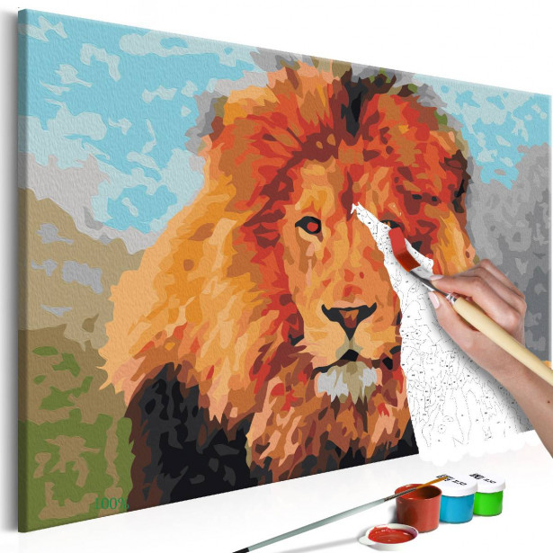 DIY-taulu Artgeist Lion , 40x60cm