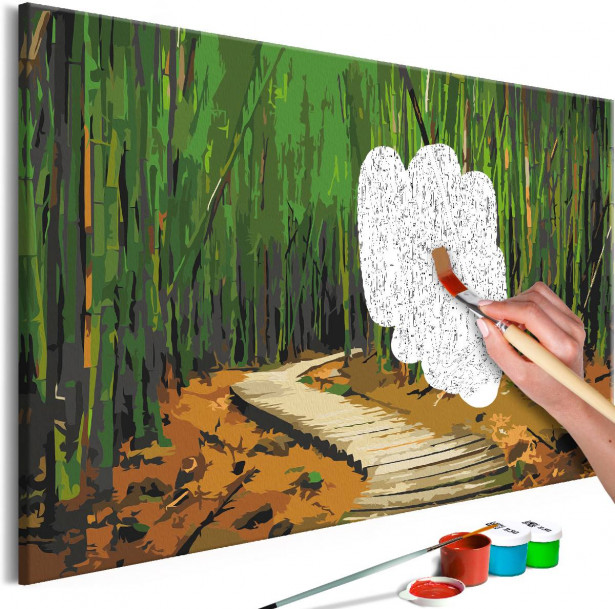 DIY-taulu Artgeist Wooden Path, 40x60cm