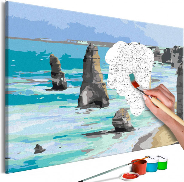 DIY-taulu Artgeist Rocks in the Sea, 40x60cm