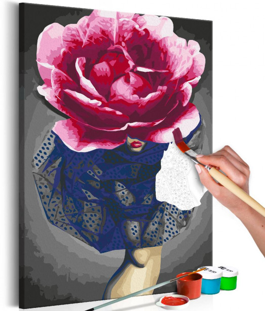 DIY-taulu Artgeist Flower Girl, 60x40cm