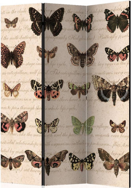 Sermi Artgeist Retro Style: Butterflies, 135x172cm