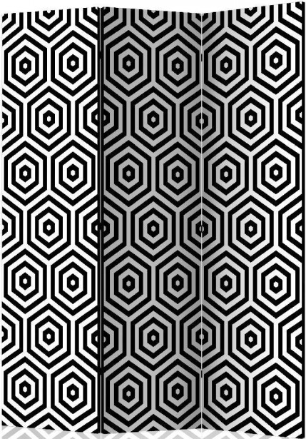 Sermi Artgeist Black and White Hypnosis, 135x172cm