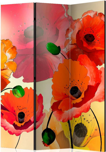 Sermi Artgeist Velvet poppies, 135x172cm