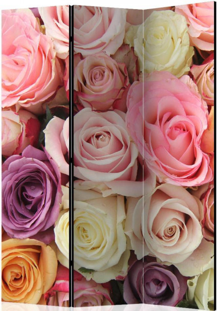 Sermi Artgeist Pastel roses, 135x172cm
