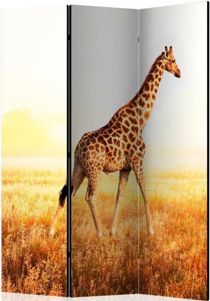 Sermi Artgeist giraffe - walk, 135x172cm