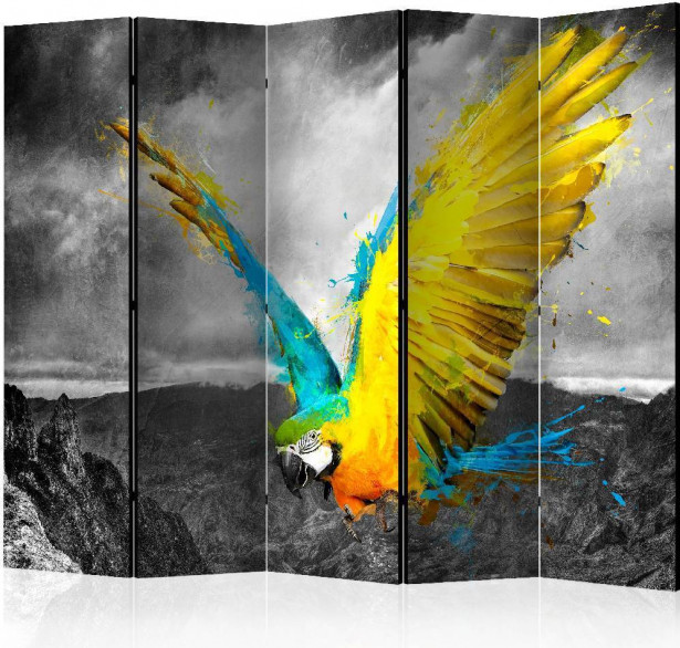 Sermi Artgeist Exotic parrot II, 225x172cm
