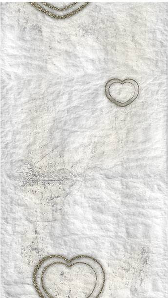 Tapetti Artgeist Paper Heart, 50x1000cm