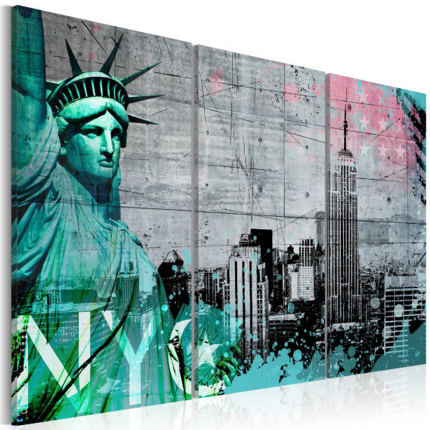 Taulu Artgeist NYC collage III eri kokoja