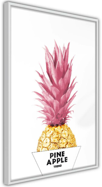 Juliste Artgeist Golden Pineapple, kehyksillä, eri kokoja