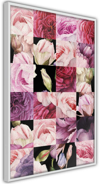 Juliste Artgeist Floral Collage, kehyskartongilla, kehyksillä, eri kokoja