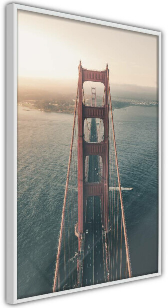 Juliste Artgeist Golden Gate Bridge, kehyksillä, eri kokoja