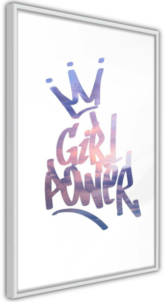 Juliste Artgeist Girl Power, kehyksillä, eri kokoja