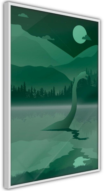 Juliste Artgeist Loch Ness, kehyksillä, eri kokoja