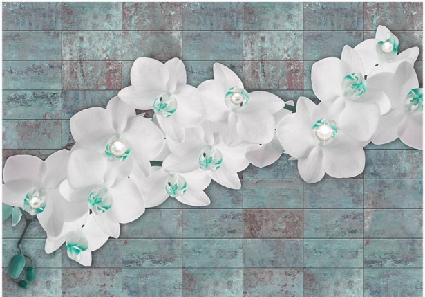 Kuvatapetti Artgeist Orchids with pearls, eri kokoja