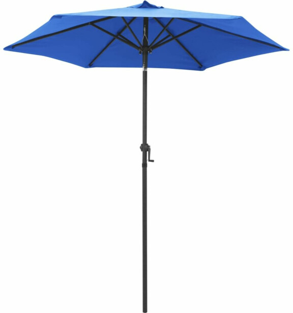 Aurinkovarjo sininen 200x211 cm alumiini_1