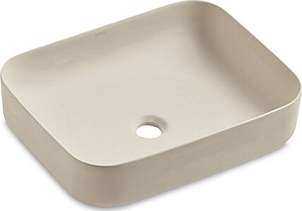 Malja-allas Bathco Dinan, 500x390mm, mattabeige