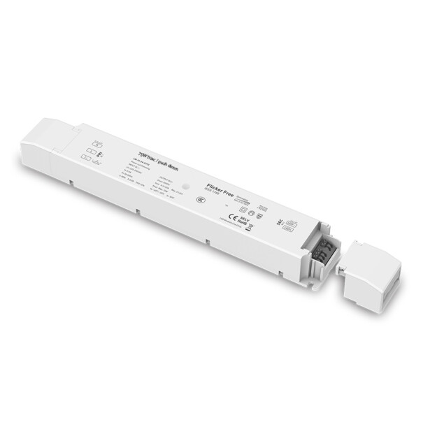 LED-muuntaja FTLIGHT, 12V, 75W, IP20, himmennettävä