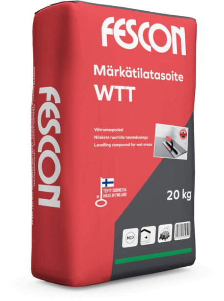 Märkätilatasoite Fescon WTT 20 kg