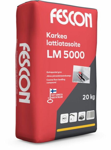 Karkea lattiatasoite Fescon LM 5000 20 kg