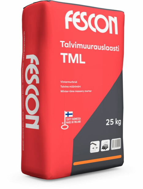 Talvimuurauslaasti Fescon TML 25 kg