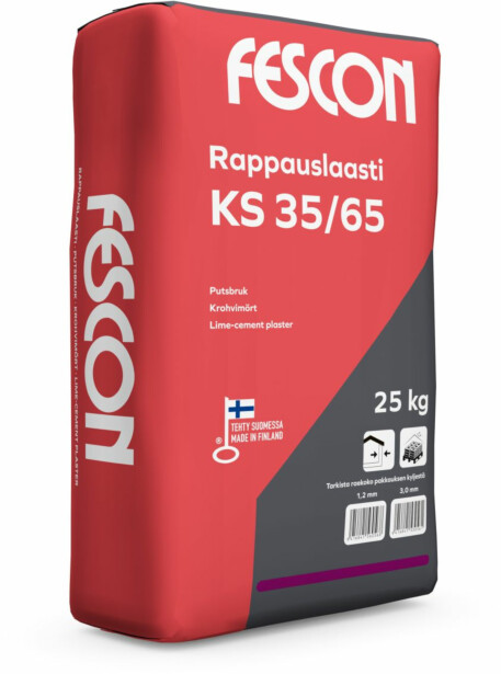 Rappauslaasti Fescon KS 35/65 3 mm 25 kg