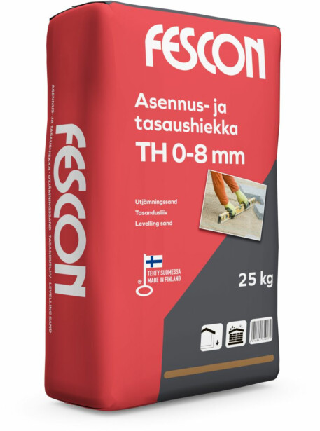 Tasaushiekka Fescon TH 0-8 mm 25 kg