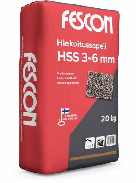 Hiekoitussepeli Fescon HSS, 3-6mm, 20kg