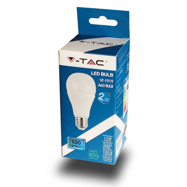 V-TAC Lampadina LED E27 17W A65 3000K (Blister 1 Pezzo) - E27 - Esseshop -  Il tuo Partner in Informatica, PC e Networking