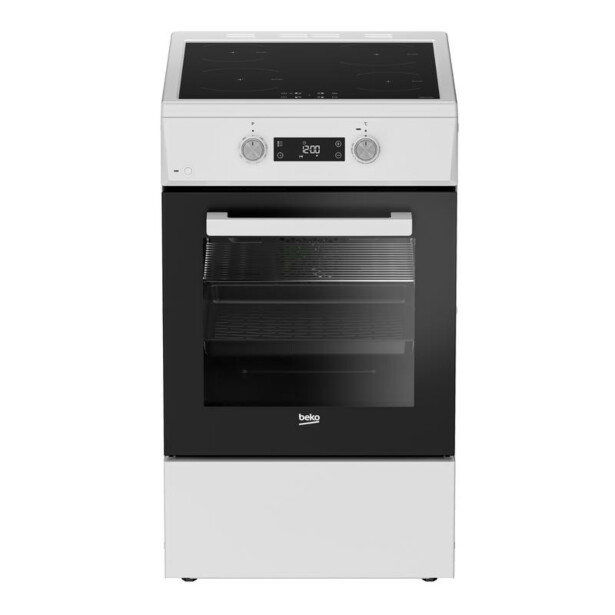 Induktio liesi Beko FSM59305WDT, 50cm, valkoinen