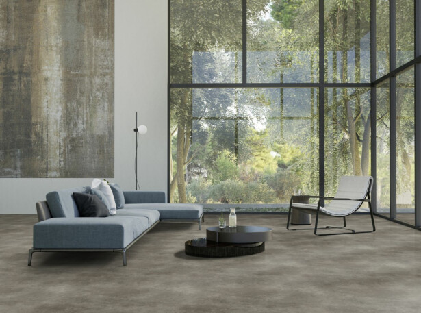 Vinyylimatto Gerflor Texline Nature Leone Charcoal, leveys 4m