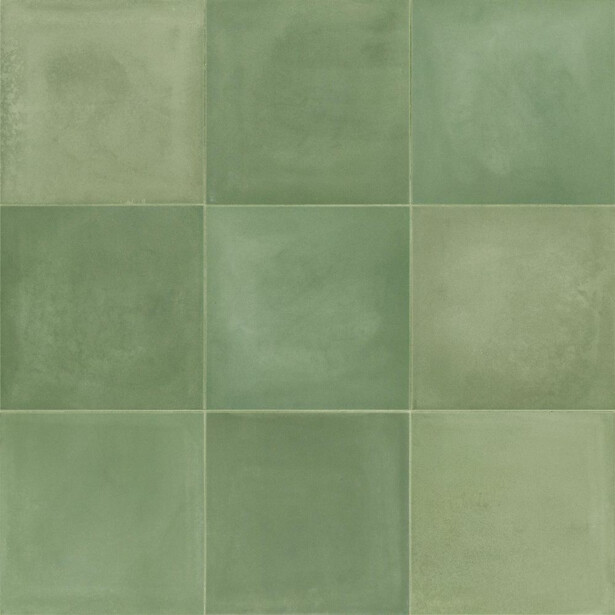 Lattialaatta Marazzi D-Segni Blend Verde 20x20cm, matta, vihreä