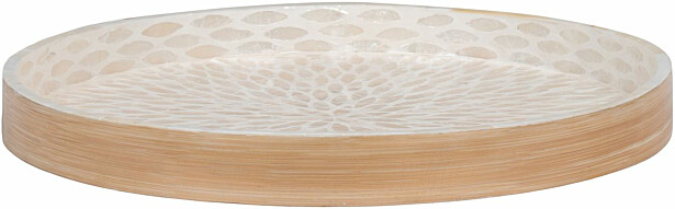 Tarjotin House Nordic Tray, ø40x3.5cm, beige