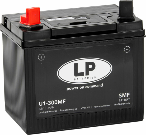 Ruohonleikkuriakku Landport SMF LB U1-300MF, 12V, 24.0Ah