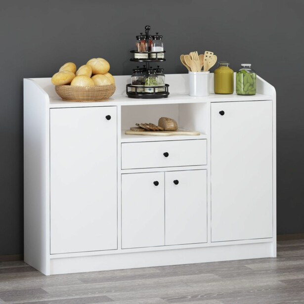 Kaappi Linento Furniture Arina 8863 valkoinen