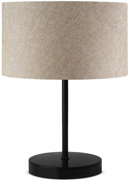 Pöytävalaisin Linento Lighting AYD-2848, 37cm, beige/musta