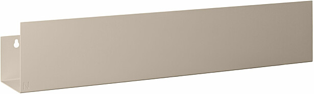 Kylpyhuonehylly Naka Pod L, 600x120 mm, ruuvikiinnitys, beige