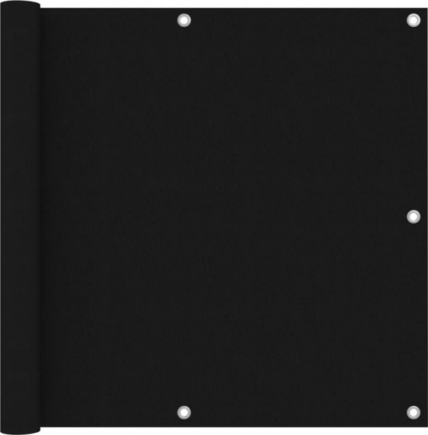 Parvekkeen suoja musta 90x600 cm oxford kangas_1
