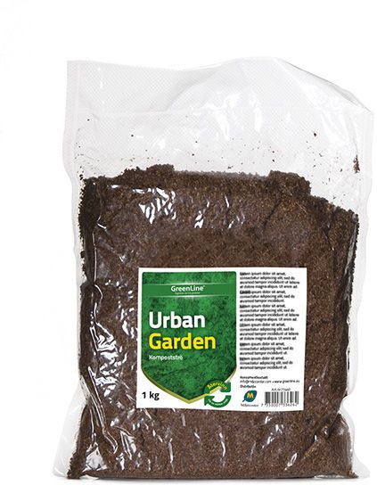 Kompostikuivike Greenline Urban Garden keittiökompostiin, 1kg
