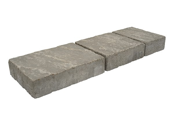 Pihakivisarja Rudus Torino-kivet, 60mm, antiikkipinta, harmaa