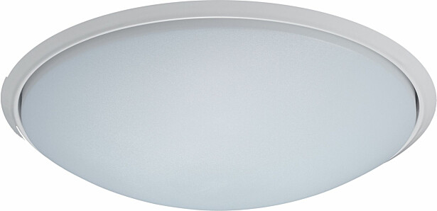 LED-yleisvalaisin Lumiance Giotto 235, ø265mm, uppoasennettava, 12W, 4000K, IP44, valkoinen